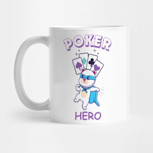 Poker Hero Bear Player Mug